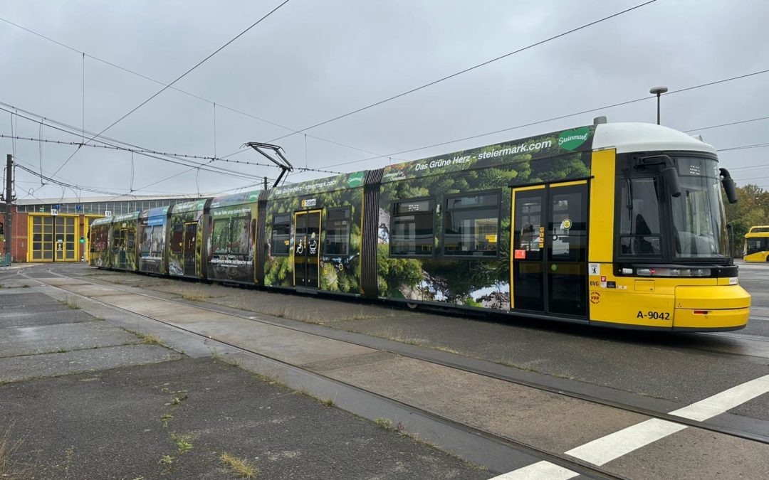Tramwerbung Steiermark