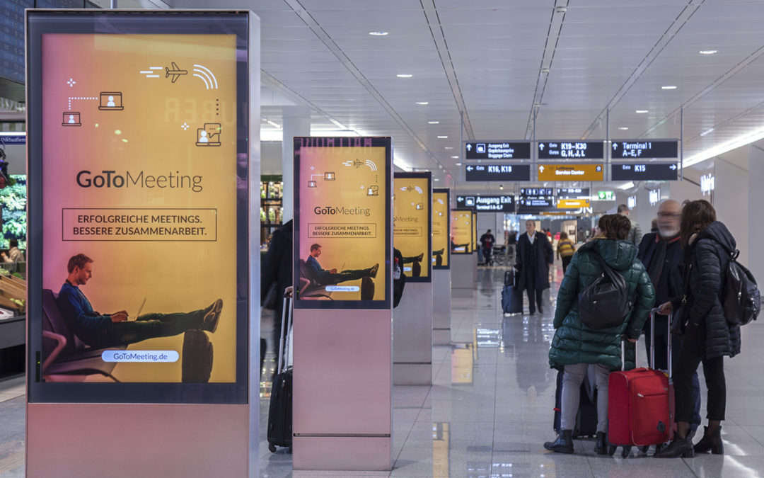 Digitale Billboards – nun auch auf dem neuen Flughafen BER