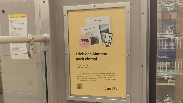 INNENWERBUNG Once Upon