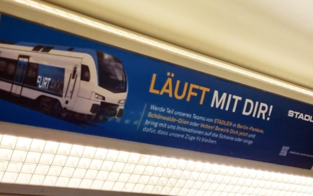 Innenwerbung Stadler