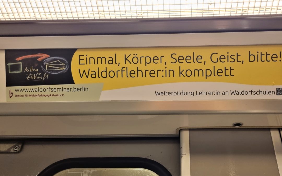 INNENWERBUNG Waldorflehrer:in